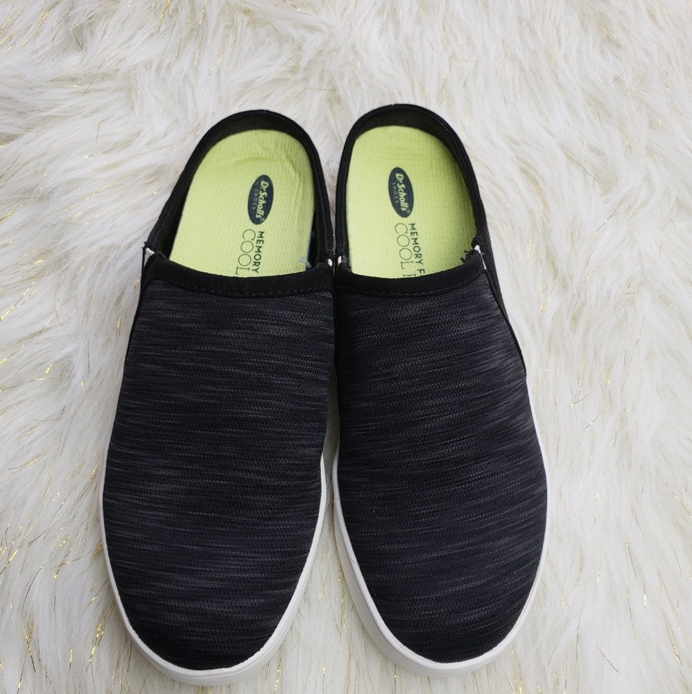 Dr Scholl's Black Print Madi Mule Sz 7M
